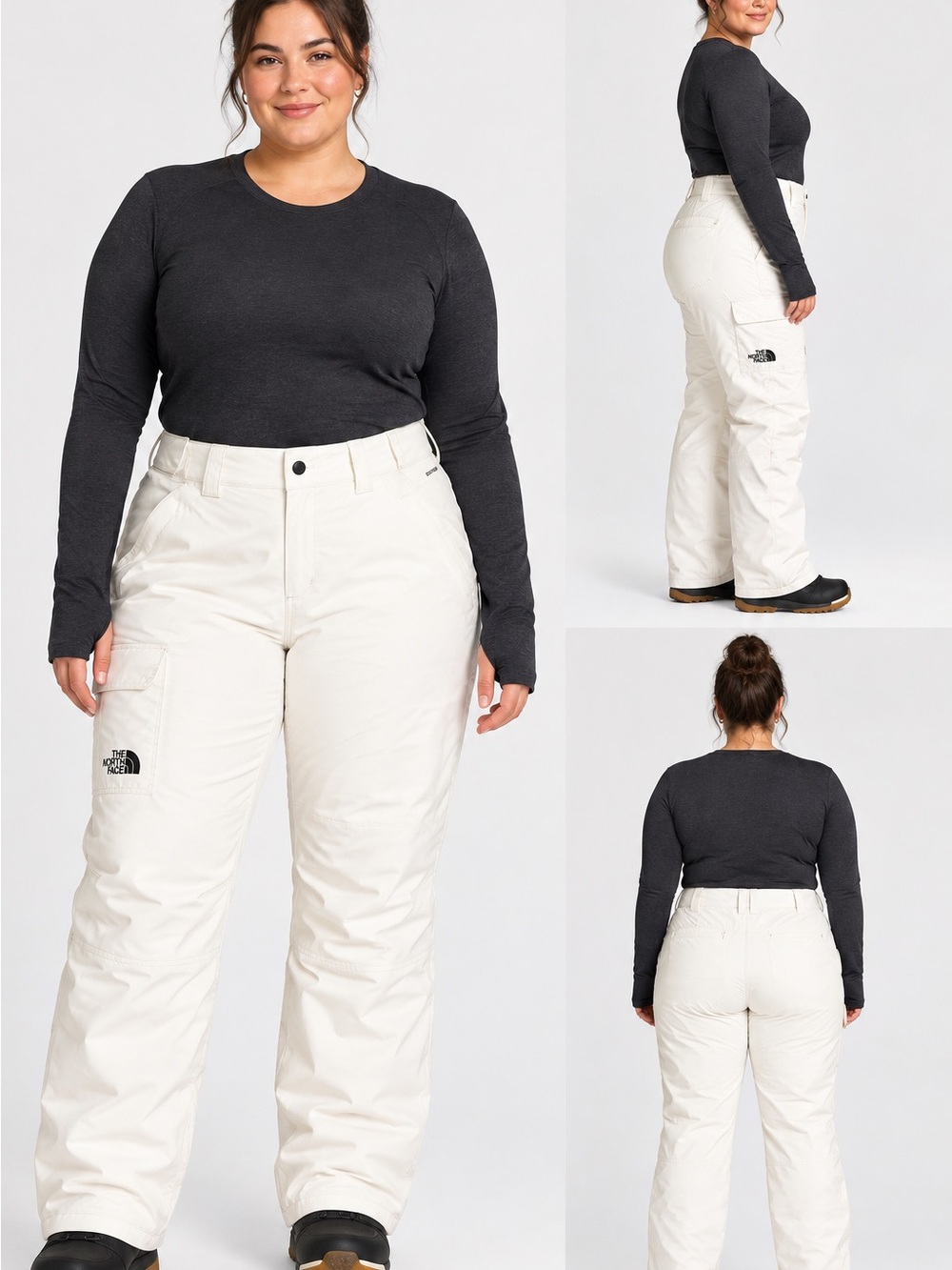 The North Face Freedom Insulated Snow Pants Gardenia White Size 3X NWT